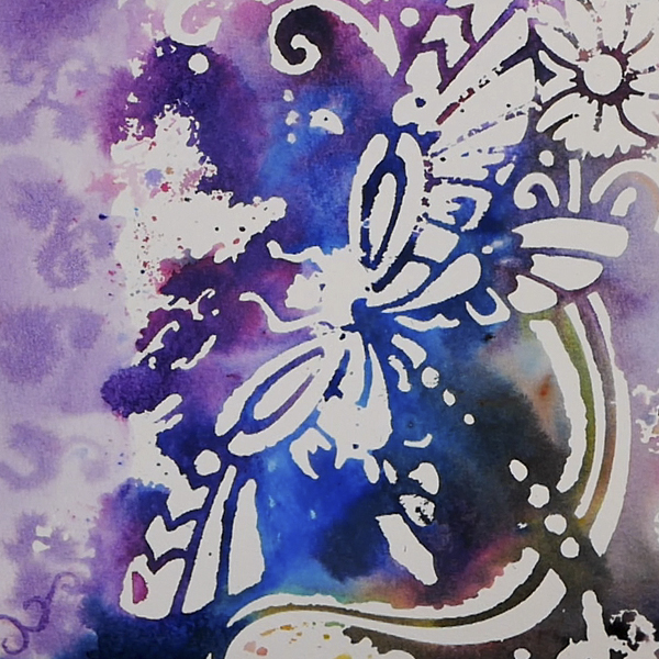 19 Watercolor with Brusho crystals ideas