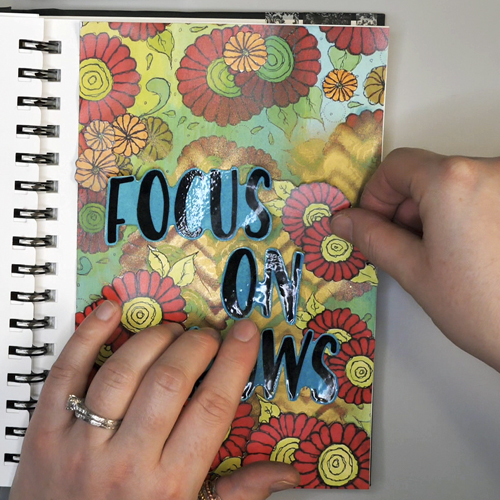 Add Flowers and Words to the Page