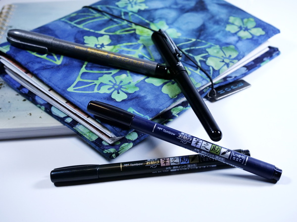 Best Permanent Brush Pens for drawing and mixed media