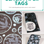 Creating on Black Paper Tags: Tips and Techniques