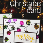 Easy Deco Foil Christmas Card