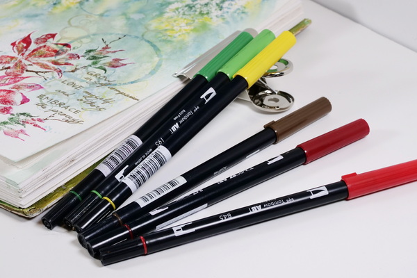 Watercolor Markers Tombow Dual Brush Pen