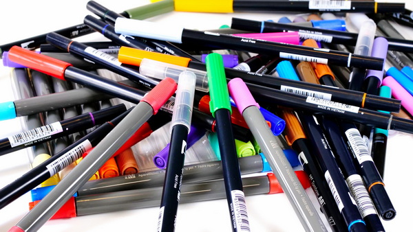 Japan Tombow ABT Soft Brush Pen Art Markers Set Professional Watercolor  Drawing Marker Pens Caligraphy Lettering Dual Brush Pen