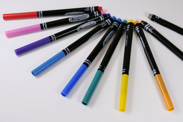 Crayola Fine Liner Markers for Watercoloring