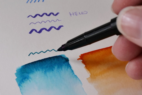 Fine Tip Watercolor Markers