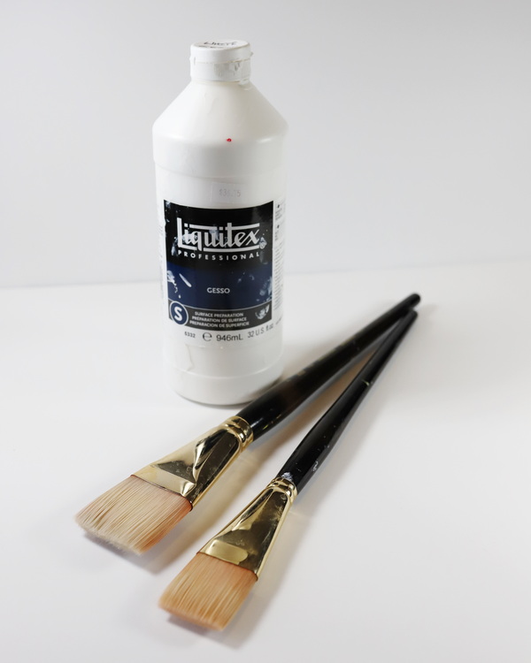 How to Prime a Canvas using Gesso for Acrylic Painting