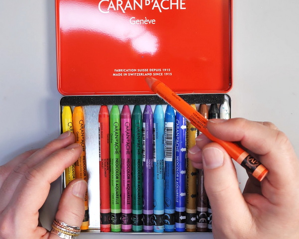 Caran d'Ache Neocolor II Watercolor Crayons
