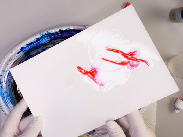 Does Alcohol Ink Blending Solution Reactivate with UV Archival