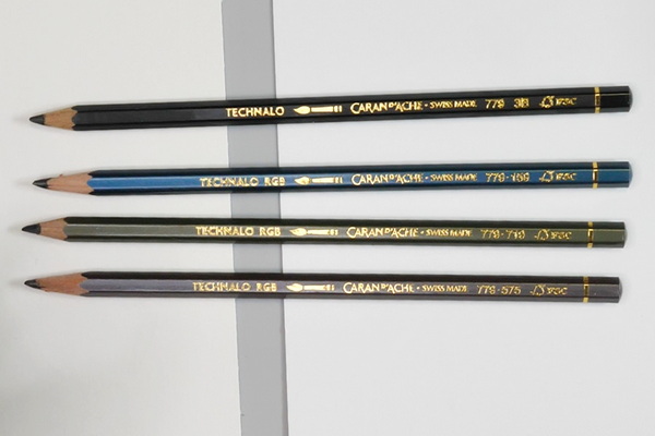 Caran d'Ache Technalo Water Soluble Graphite Pencils