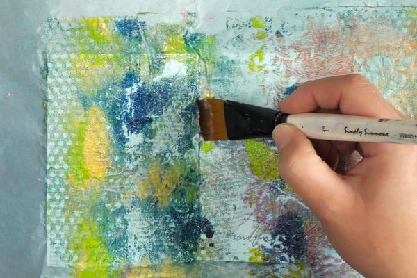 Painting Tissue and Deli Paper with Acrylic Ink–Tutorial Tidbits 
