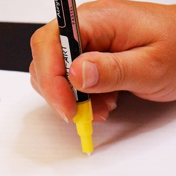 How to Start an Acrylic Paint Pen