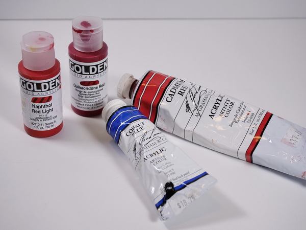 Blick Studio Acrylics - Primary Red, 4 oz tube