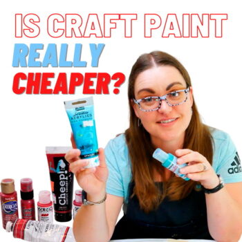 Is Craft Paint Really Cheaper? Choosing the Best Paint for your Art Journal
