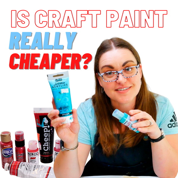 Craft Smart Matte Acrylic Paint Set Value Pack 16 Colors