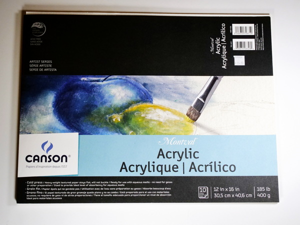 Choosing the Best Surfaces for Artists: Canson Acrylic Paper