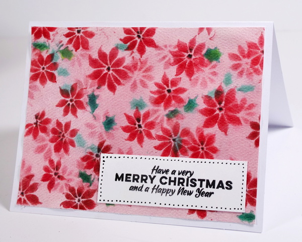 Beautiful Smudge Free Pan Pastel Christmas Cards