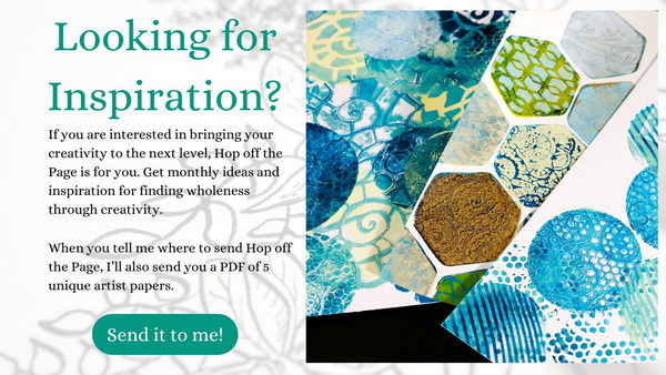 Looking for Inspiration? Join Hop off the Page from Hop-A-Long Studio!