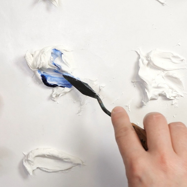 How to Tint White Acrylic Modeling Paste