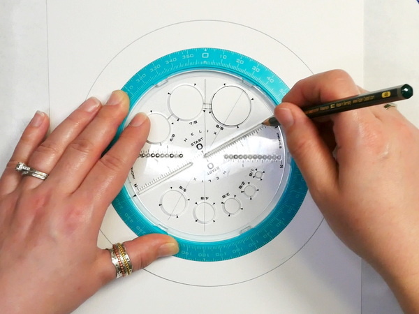 Helix Circle Ruler