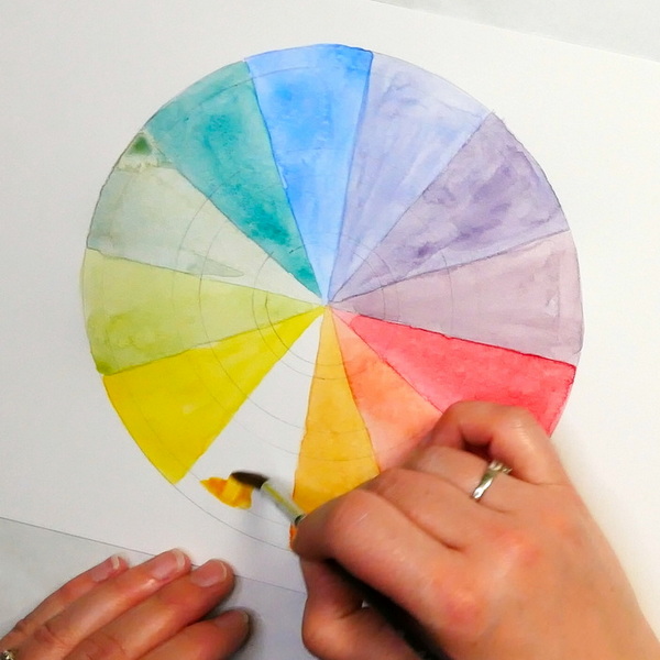 Make a Simple Colour Wheel | Outlines Art Materials