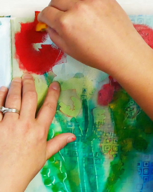 StencilGirl Talk: Art Journaling with Stencils and Posca Paint Pens