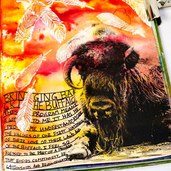 art journal - Hop-A-Long Studio