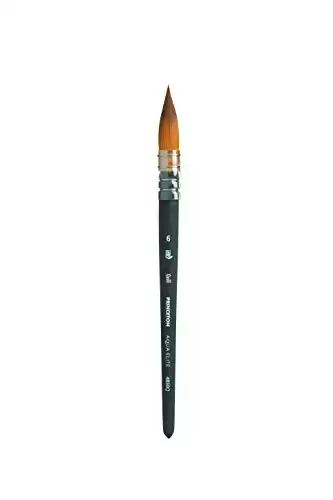 Princeton Aqua Elite Paintbrush, Size 6, Matte Black