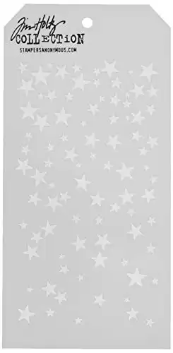 Stampers Anonymous LayerStencil TH Falling Stars