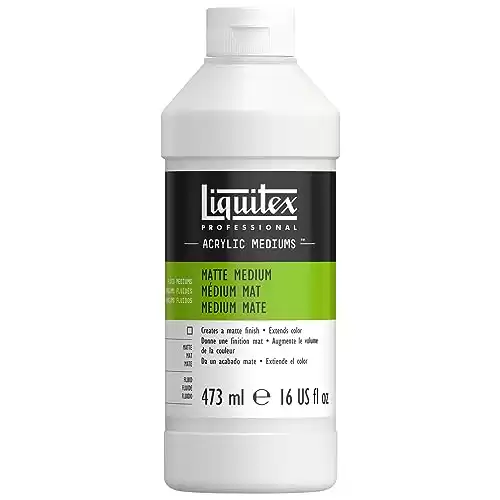 Liquitex Professional Matte Medium, 473ml (16-oz)