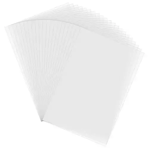 100 Sheets Tracing Paper 8.5 x 11 inches, Artists Tracing Paper Pad White Trace Paper Translucent Clear Tracing Sheets for Sketching Tracing Drawing Animation, Stocking Stuffers