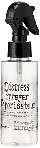 Ranger TDA47414 Tim Holtz Distress Sprayer, 2 oz, Silver, Black