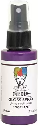 Dina Wakley Media DW GLOSS SPRAYS EGGPLANT