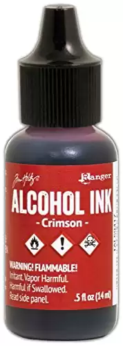 Ranger Crimson Tim Holtz Alcohol Ink .5oz