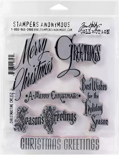 Stampers Anonymous ClingStamp TH Christmas Time