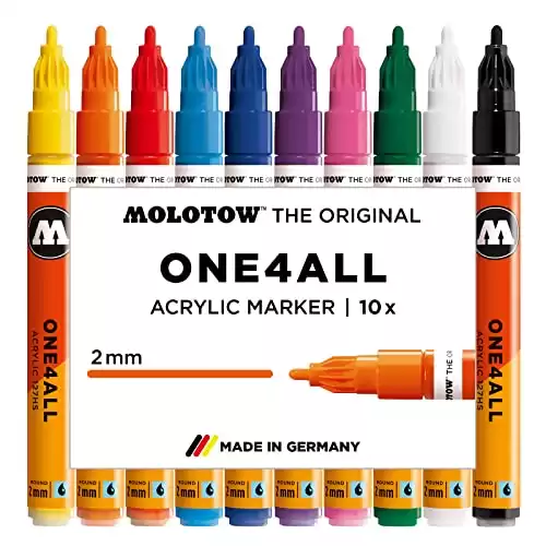 Molotow One4All 127HS Acryl Marker Basic-Set 1 (2.0 mm)