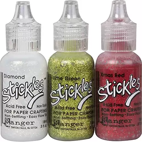 Ranger Industries Inc Holiday Stickles Glitter Glue Set - Pack of 3