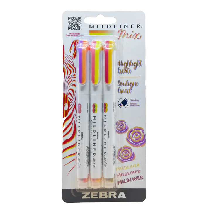 Zebra Mildliner Mix Highlighter