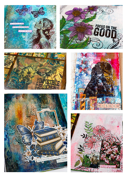 Art Journal Class Transforming Images into Stories