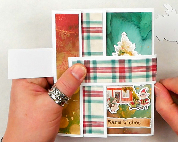 How to add a belly band to a card