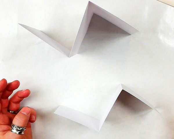 How to fold a z-fold card