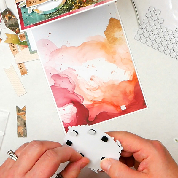 How to decorate the inside of an easel card