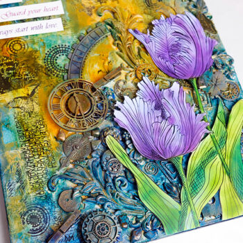 Canvas of Intentions Mixed Media Canvas Class