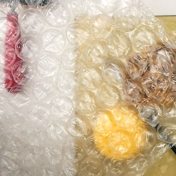 Bubble Wrap for gel plate printing