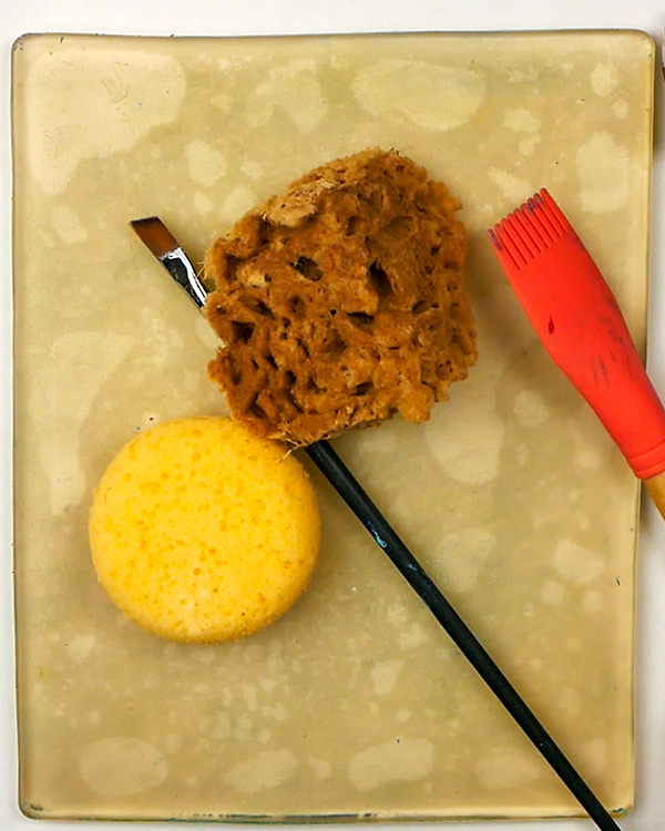 Mark Making Tools for Gel Plate Printing