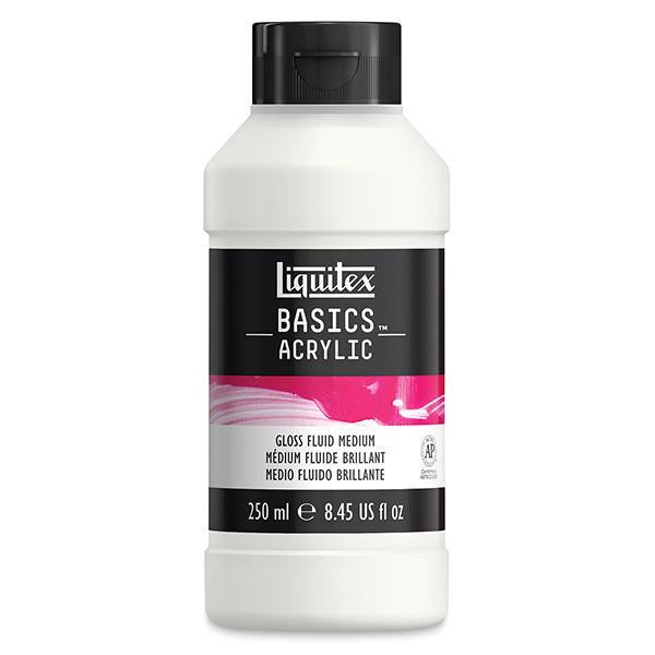 Liquitex Basics Gloss Fluid Medium- 8 fl. oz.