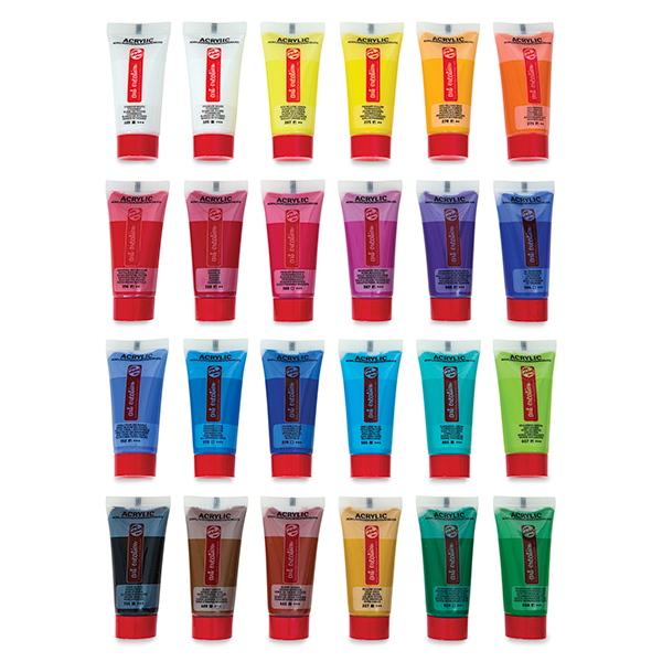 Talens Art Creation Acrylic Set - Set of 24, 12 ml tubes, Assorted | BLICK Art Materials
