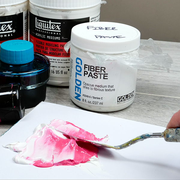 How to tint acrylic pastes and gels