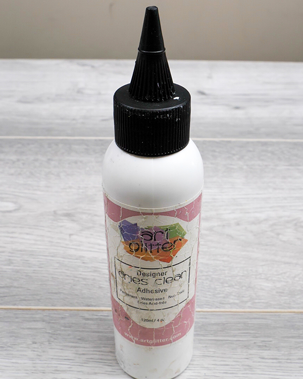 Art Glitter Glue for Collage