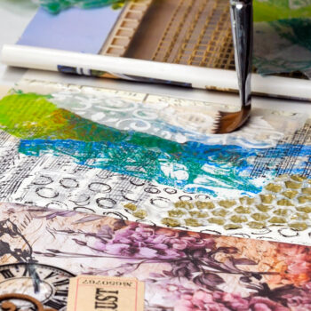 Choosing the best collage glue for your art practice