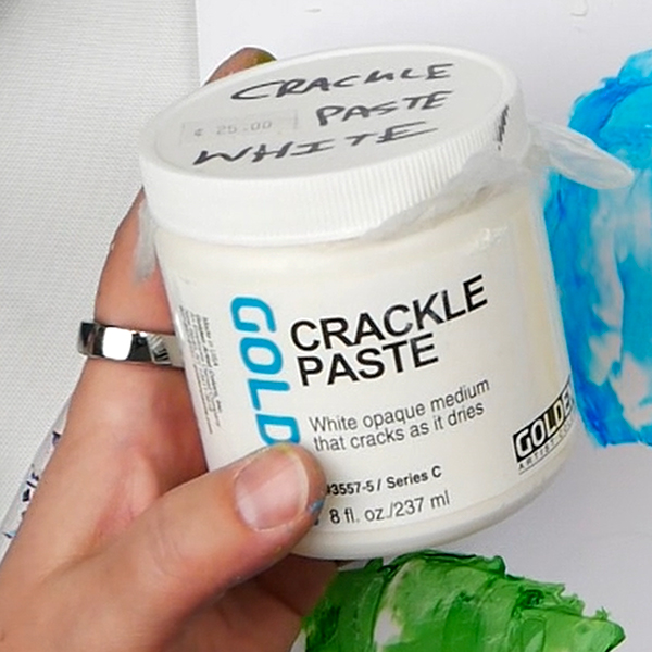 Golden Crackle Paste
